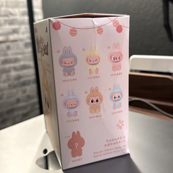 NIB- Pop Mart *Authentic* PopNow Have A Seat Labubu - Zizi - Picture 3 of 6